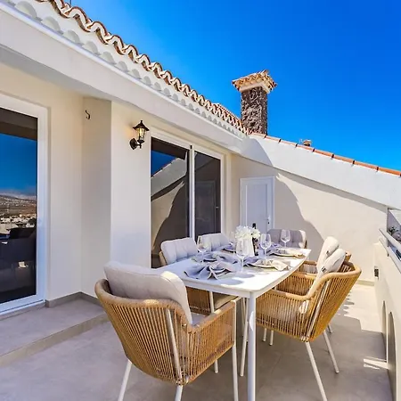 Superb Ocean View With Private Pool - Chiara Tenerife Вілла Адехе